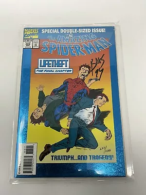 Buy AMAZING SPIDER-MAN #388   Signed By Mark Bagley  Dynamic Forces COA 227/1500 • 23.29£