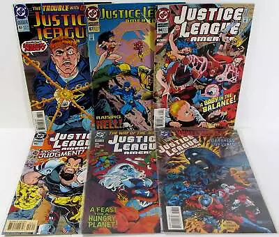 Buy Justice League America Lot Of 6 #83, 87, 94, 96, 102, 106 DC (1993) Comics • 18.44£