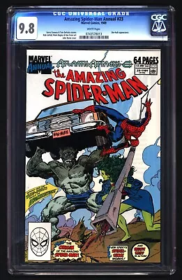 Buy AMAZING SPIDER-MAN ANNUAL #23 CGC 9.8 1989 Abomination Vs She-Hulk, Byrne Cover! • 96.47£