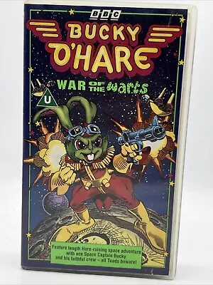 Buy Bucky O'Hare - War Of The Warts VHS/H, 1992 Rare BBC VHS • 9.99£