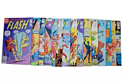 Buy The Flash 15 Issues Lot #281 - 304 Bronze Age • 48£