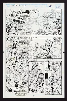 Buy Original Art From Fantastic Four #388 (1994) Pg 29 By Paul Ryan & Danny Bulanadi • 1,863.86£