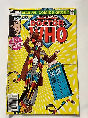 Buy Marvel Premiere #57 Dr. Who (1980) - 1st App Of The 4th Dr. Who In The USA (Key) • 11.64£