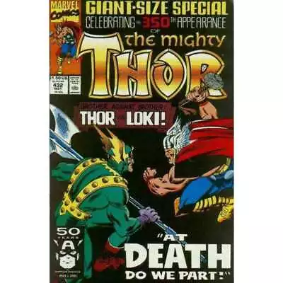 Buy Thor #432  - 1966 Series Marvel Comics VF+ Full Description Below [l' • 3.91£