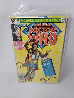 Buy Marvel Premiere #57 Doctor Who 1st Us Appearance *1980* Newsstand 6.0 • 8.15£