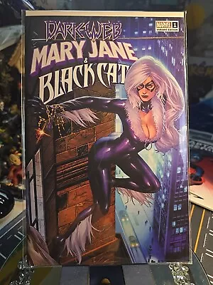 Buy Dark Web Mary Jane & Black Cat #1 Anacleto Unknown Exclusive Trade Variant Ed • 14.99£