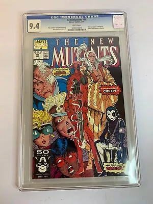 Buy New Mutants 98 CGC 9.4  • 349.47£