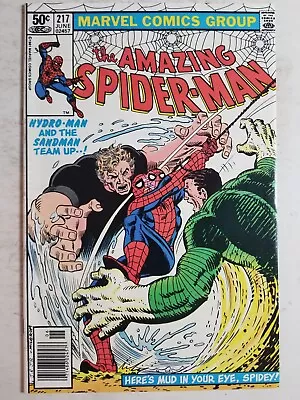 Buy Amazing Spider-Man (1963) #217 - Fine/Very Fine - Newsstand Variant  • 9.34£