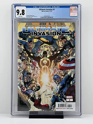 Buy ULTIMATE INVASION #4 (2023) CGC 9.8 NM/Mint 1st Printing Wraparound Cover A • 38.82£