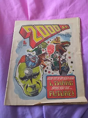 Buy 2000ad Prog 13 May 1977 Comic Judge Dredd Dan Dare • 15£