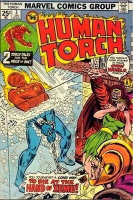 Buy HUMAN TORCH #3 F, From Strange Tales #103, Marvel Comics 1975 Stock Image • 6.99£