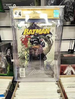 Buy Batman #609 CGC 9.4 SS Signed Jim Lee 1st Hush Tommy Elliott  • 213.57£