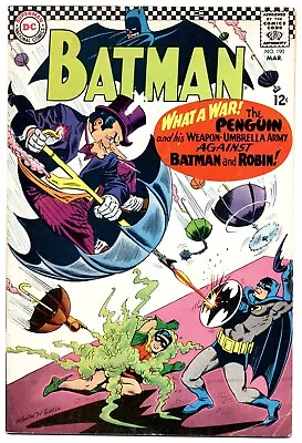 Buy BATMAN #190 VG, Penguin C/a, DC Comics 1967 • 77.66£