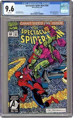 Buy Spectacular Spider-Man Peter Parker 200D CGC 9.6 1993 4138462023 • 56.69£