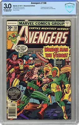 Buy Avengers #158 CBCS 3.0 Newsstand 1977 21-3B8C92F-036 • 25.63£