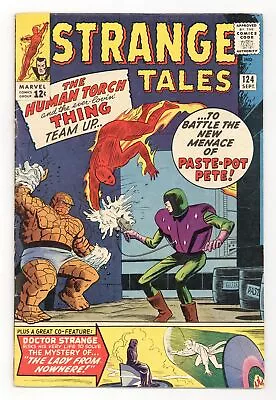 Buy Strange Tales #124 VG 4.0 1964 • 27.18£