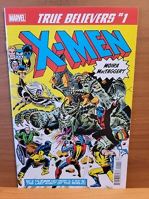 Buy True Believers X-Men  Mora Mactaggert #1 NM 2019 Reprint Uncanny X-Men (1963) 96 • 1.58£
