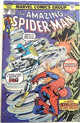 Buy Amazing Spider-man # 143. 1st Series. April 1975. Key 1st Cyclone. Vfn/nm 9.0 • 58.99£