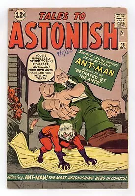 Buy Tales To Astonish #38 GD/VG 3.0 1962 1st App. Egghead • 74.55£