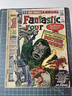 Buy Fantastic Four Annual 2  Cover Less • 31.11£