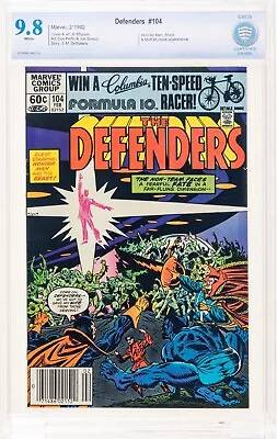 Buy The Defenders #104 Newsstand CBCS 9.8 Marvel 1982 Beast Joins The Defenders🔥cgc • 114.94£