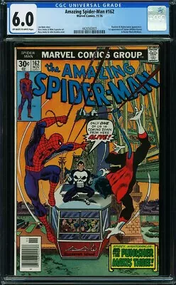 Buy Amazing Spiderman #162 Cgc 6.0 Punisher! • 31.11£