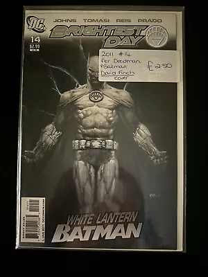 Buy Brightest Day #14 (2011 DC Comics) First White Lantern Batman NM • 7£