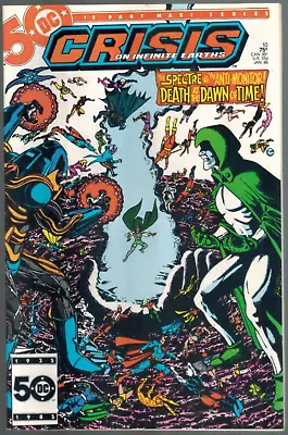 Buy Crisis On Infinite Earths 10  The Spectre Vs The Anti-Monitor!   1986 VF DC • 6.17£