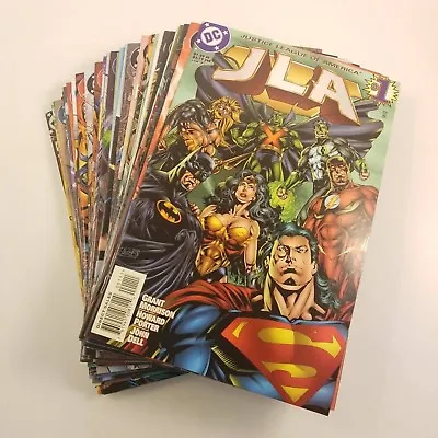 Buy JLA (1997) Complete Set Of 125 (#1-125) VFNM (Avg.) Aquaman, Wonder Woman, Flash • 154.55£