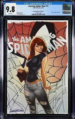 Buy Amazing Spider-Man #14 CGC 9.8 Marvel 2019 Variant Edition I J. Scott Campbell • 85.43£