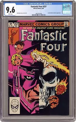Buy Fantastic Four #257 CGC 9.6 1983 3961015004 • 100.96£