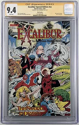 Buy Excalibur Special Edition (1989) # 1  Signed Third Print CGC 9.4 SS X-Men Comic • 73.78£