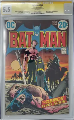 Buy Batman 244 CGC 5.5 Signature Series Neal Adams • 698.94£