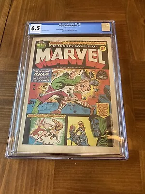 Buy Mighty World Of Marvel 32 CGC 6.5 OW/White (Sub-Mariner 1 Pinup On Back)+ Magnet • 77.91£