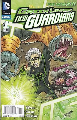 Buy Dc Comics Green Lantern New Guardians Annual #1 Jan Mar 2013 Same Day Dispatch • 4.99£