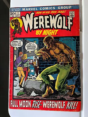 Buy Werewolf By Night #1 1972 - Mike Ploog Artist • 116.49£