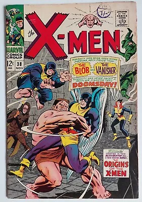 Buy X-Men #38 11/1967 7.0 FN/VF Blob Vanisher • 100£