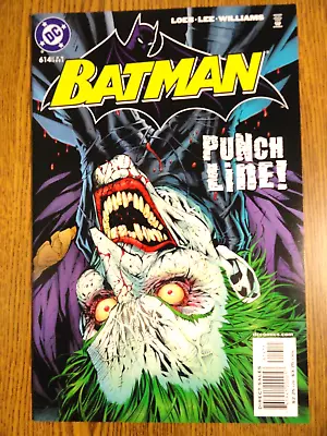 Buy Batman #614 Jim Lee Joker Cover Key NM 1st Print Catwoman Hush Harley Quinn DC • 23.38£