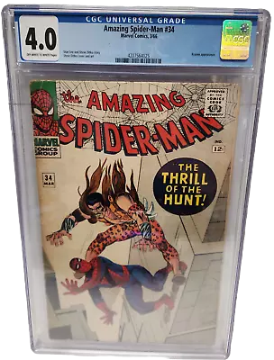 Buy Amazing Spider-Man Issue 34 (CGC GRADED 4.0) • 249.99£