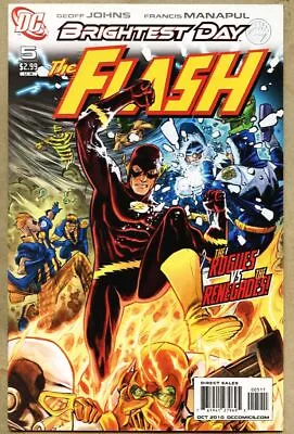 Buy Flash #5-2010 Nm- 9.2 The Rogues Standard Cover Brightest Day • 31.06£