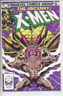 Buy X-men #162 NM (9.2) 1982 Wolverine Vrs Brood Cover • 19.42£