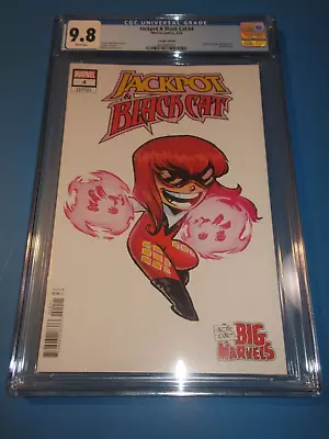 Buy Jackpot And Black Cat #4 Young Variant CGC 9.8 NM/M Gorgeous Gem Wow • 42.71£