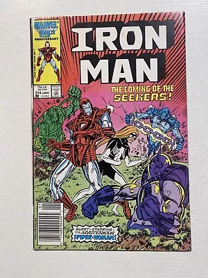 Buy Iron Man #214 (Marvel, 1987) In VG • 2.71£