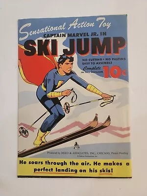 Buy CAPTAIN MARVEL JR. Ski Jump Action Toy COMPLETE Unused & Vintage 1944 • 19.41£