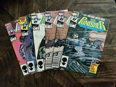 Buy The Punisher # 1 - 5 (+1) Limited Series, Complete Set Of 5, 1985 Mike Zeck, VF+ • 107.95£