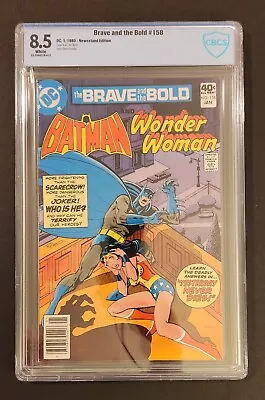 Buy DC Brave And The Bold #158 - CBCS 8.5! Jim Aparo Art! Wonder Woman App!  • 24.85£