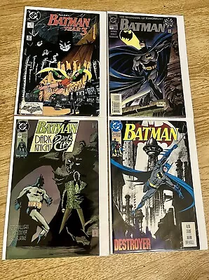 Buy Batman Comic Book Lot 0 437 454 475 Old Vintage DC Bundle 4 Good • 13.20£