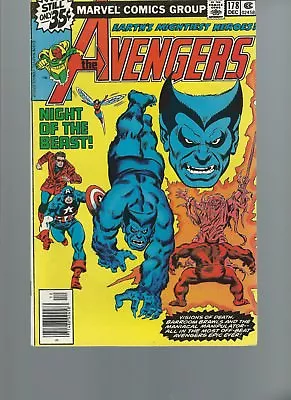 Buy The Avengers #178 (Dec 1978, Marvel) VF 8.0 Beast Appearance • 11.65£