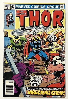 Buy Thor #304 - Marvel Comics 1981 - FN • 2.68£