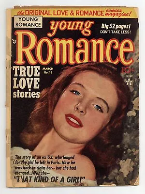 Buy Young Romance Vol. 3 #7 (19) PR 0.5 1950 • 51.26£